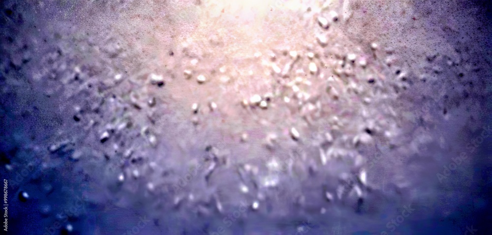 Poster a blurred white surface with small, scattered dots or specks, creating a sense of texture and depth