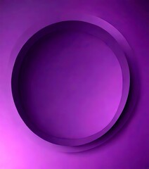 Obraz premium a dark purple background with a large, circular shape in the center, creating a minimalist and abstract design