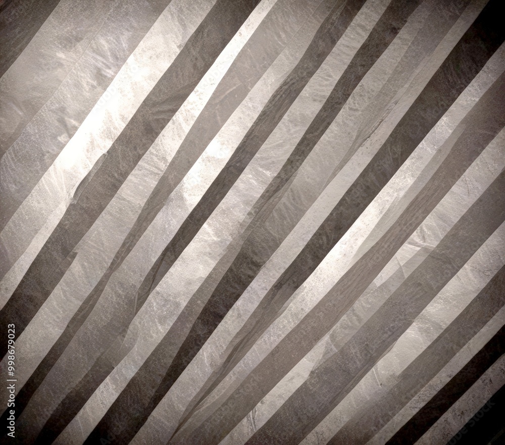 Poster a diagonal pattern of vertical and horizontal lines in varying shades of gray, creating a textured and abstract visual effect