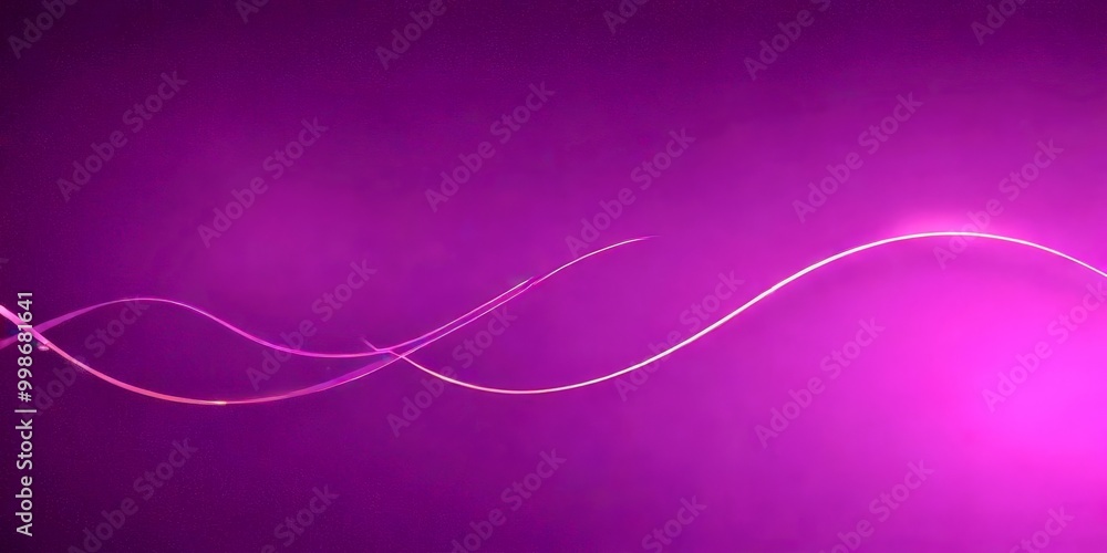 Leinwandbilder a gradient purple background with a subtle wave-like pattern of pink and white lines, creating a visually striking and abstract design