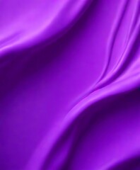 Obraz premium a close-up view flowing purple fabric, with a smooth and silky texture The fabric appears to be made of satin or a similar material, and taken from a