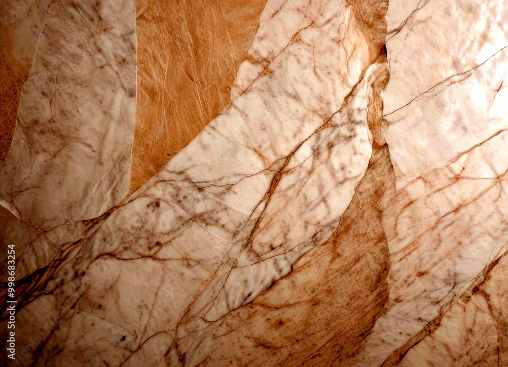 Aufkleber Marble texture with a subtle pattern of light and dark areas, creating a sense of depth and movement