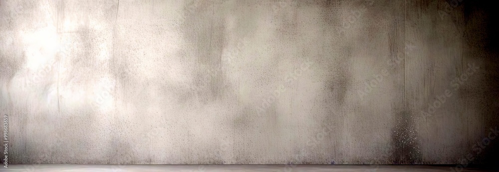 Poster a simple, unadorned concrete wall, devoid of any text or objects, stretches across the
