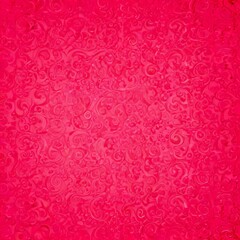 a pink background with a repeating pattern of swirls and curves, creating a soft and flowing visual effect