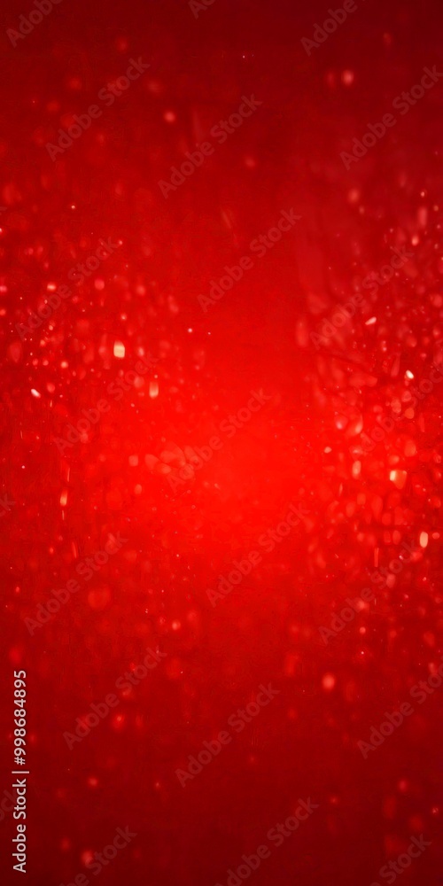 Poster a red background with a gradient effect, creating a sense of depth and movement the red color is sli