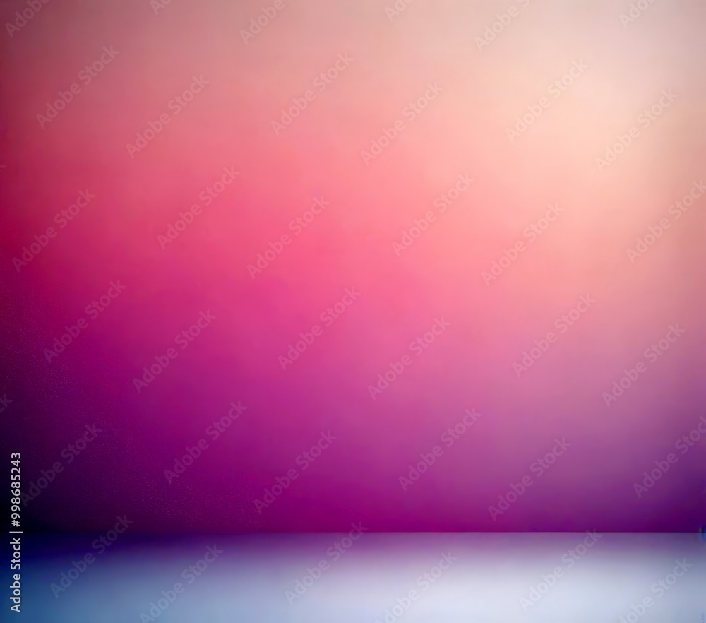 Aufkleber a gradient background transitioning from a light pink at the top to a deep purple at the bottom, creating a visually appealing and calming effect