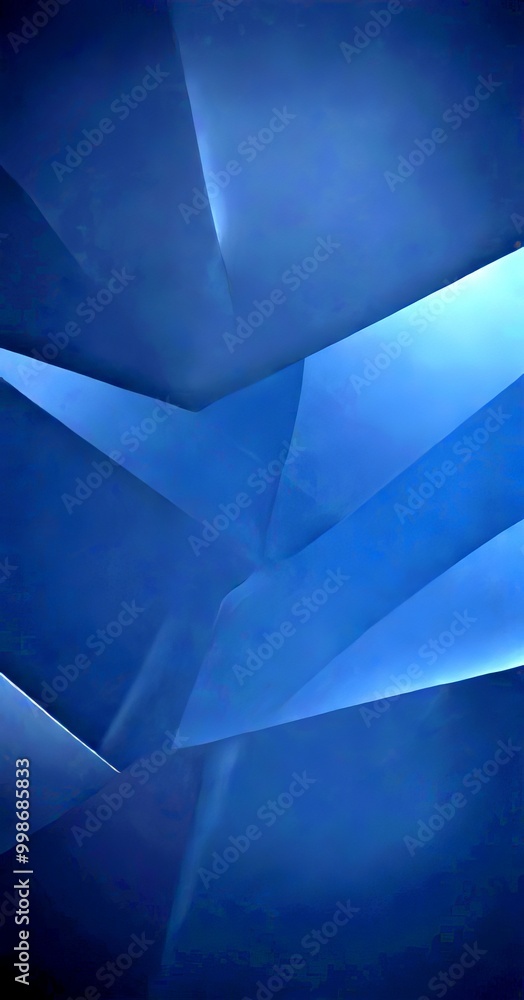Poster a dark blue abstract background with a gradient effect, creating a sense of depth and dimension