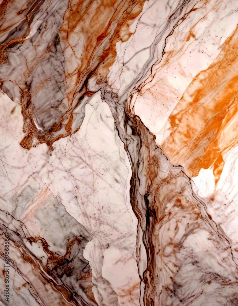 Poster a close-up view marble surface with a marble pattern that resembles the natural formation of marble,