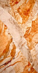 Fototapeta premium a close-up view marble surface with a textured and irregular pattern of light and dark brown marble