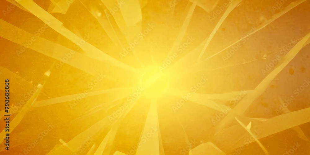 Aufkleber a vibrant, abstract composition of intersecting lines and rays of light, creating a dynamic and energetic visual effect