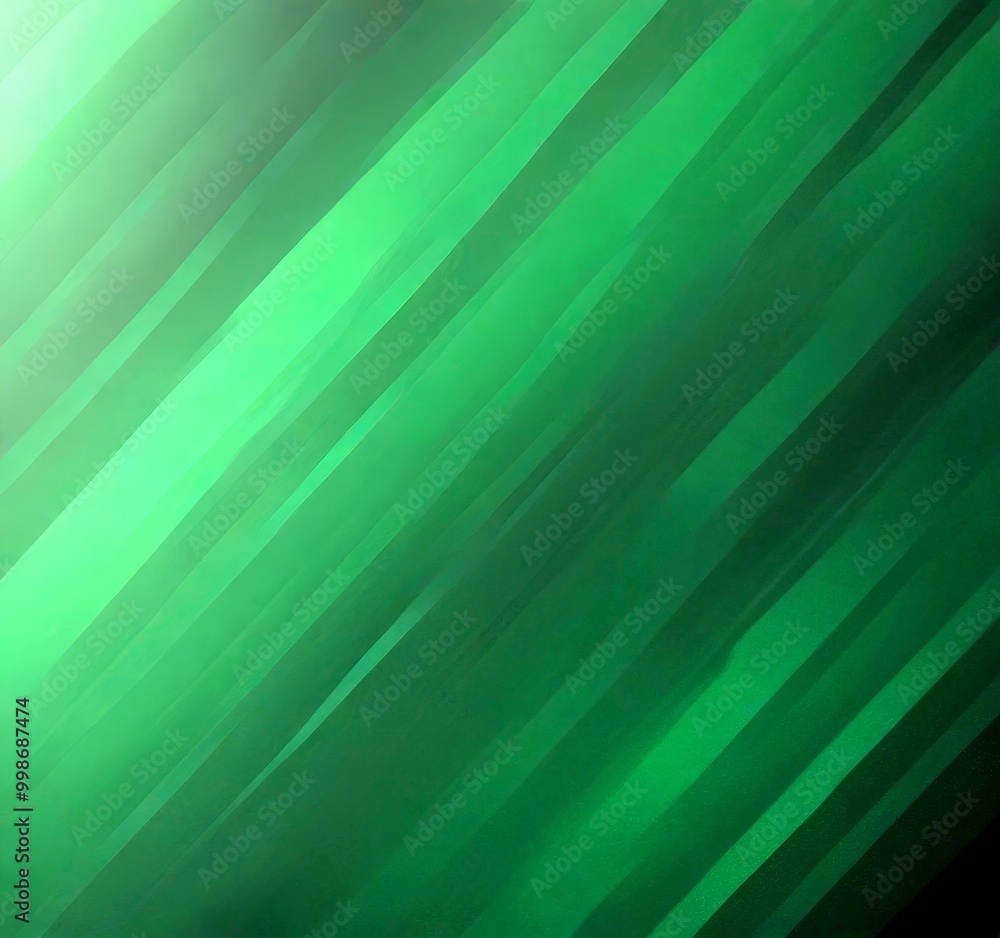 Poster a dark green diagonal pattern with a gradient effect, creating a sense of movement and depth