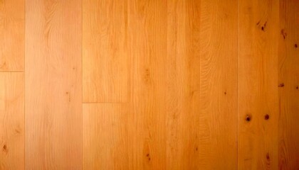 Naklejka premium A close-up view light-colored wooden floor, showcasing the natural grain and texture of the wood