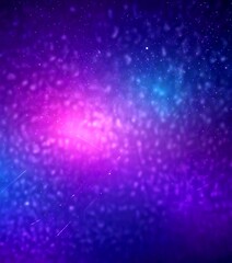 Fototapeta premium a captivating view starry night sky, with a gradient of purple and blue hues The background is filled with numerous small, indistinct stars, creating