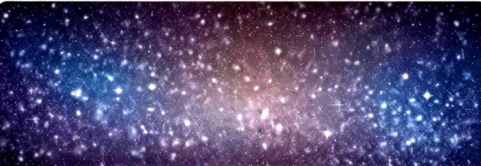 Fototapeta premium a starry night sky with numerous small white stars scattered across the dark background