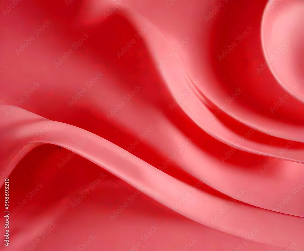 Aufkleber a close-up view soft, flowing pink fabric, with a subtle texture and a gradient effect that transiti