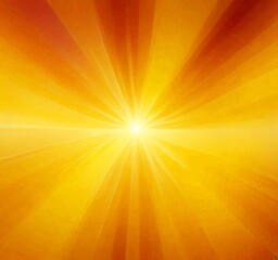 Obraz premium a vibrant, abstract background with a radiant sunburst pattern in shades of orange and yellow, creating a warm and energetic atmosphere