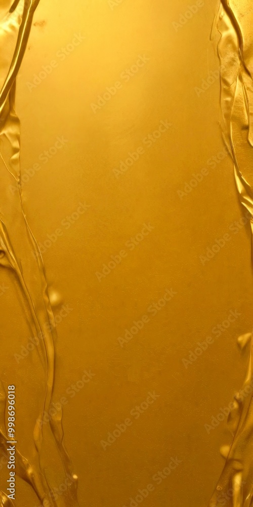 Aufkleber a close-up view golden surface with a textured, shiny appearance the golden hue is accentuated by th