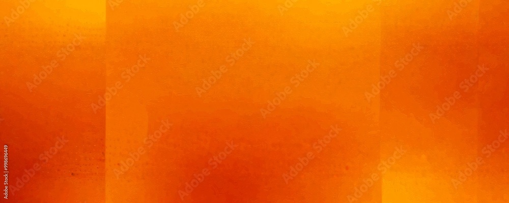 Poster a gradient background transitioning from a warm orange at the top to a cooler blue at the bottom, wi