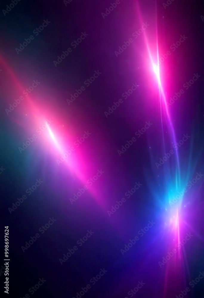 Poster a vibrant abstract background with a gradient of purple and blue hues, creating a dynamic and visually striking effect