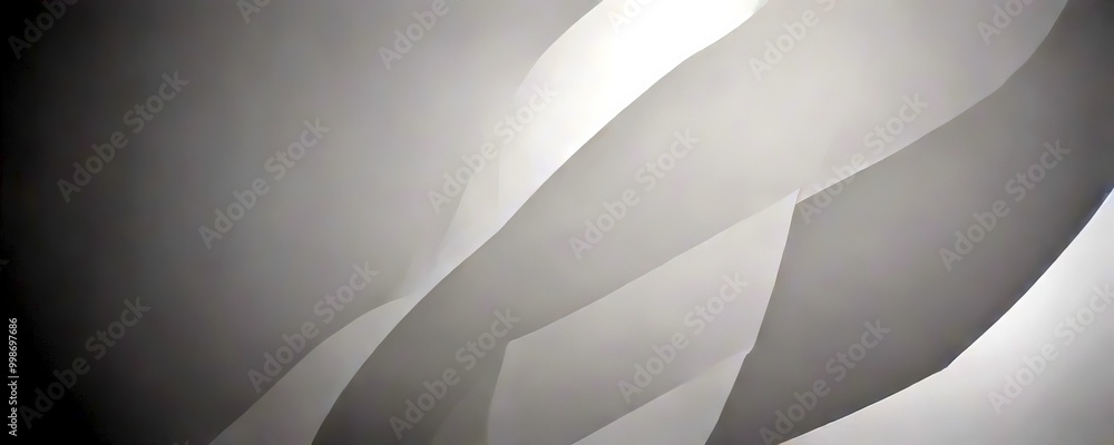 Poster a gray abstract background with curved lines and a gradient effect, creating a sense of movement and depth