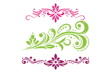 Intricate Ornament Element Vector Illustration