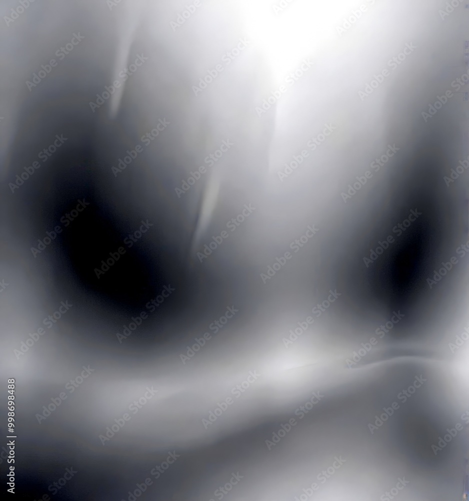 Poster a blurred, abstract representation white background, with a subtle gradient effect that gives it a soft, ethereal appearance