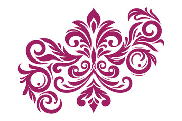 Intricate Ornament Element Vector Illustration