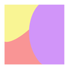 Obraz premium Astract pastel quadrant background. Vector illustration