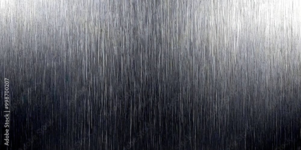 Aufkleber a close-up view textured gray metal surface, with vertical lines running across it, creating a sense of depth and movement