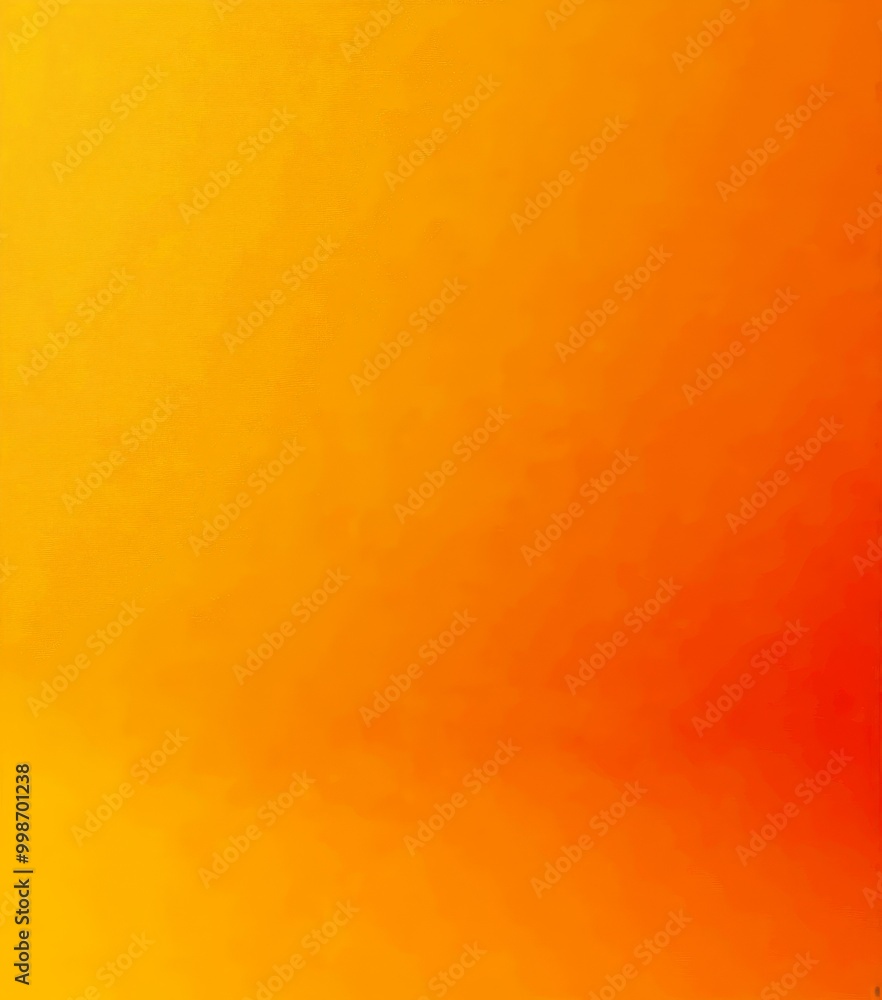 Aufkleber a gradient background transitioning from a bright yellow at the top to a deep orange at the bottom.