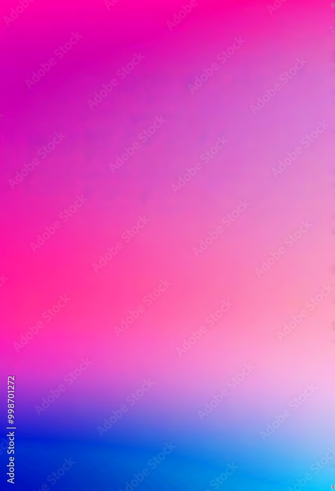 Poster a gradient background transitioning from pink to blue, with a subtle gradient effect