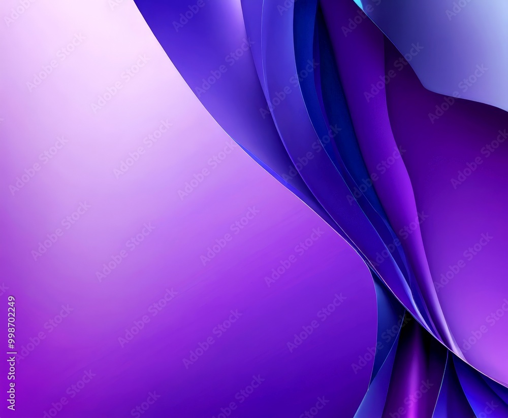Poster a gradient background transitioning from a deep purple at the top to a lighter shade at the bottom, 