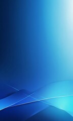 a gradient background transitioning from a deep blue at the top to a lighter shade at the bottom, with a subtle gradient effect