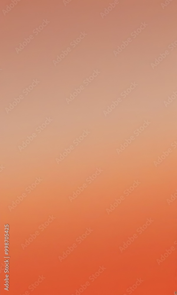 Poster a gradient background transitioning from a light orange at the top to a darker orange at the bottom