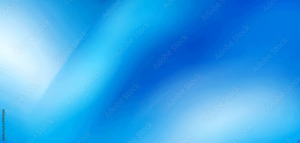 Wall mural a gradient background transitioning from a deep blue at the top to a lighter shade at the bottom, cr