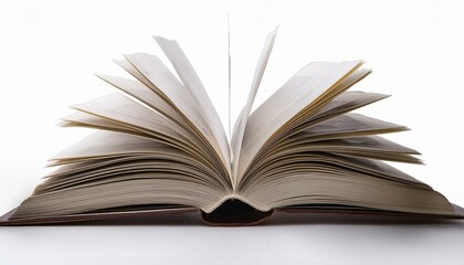 open book isolated on white