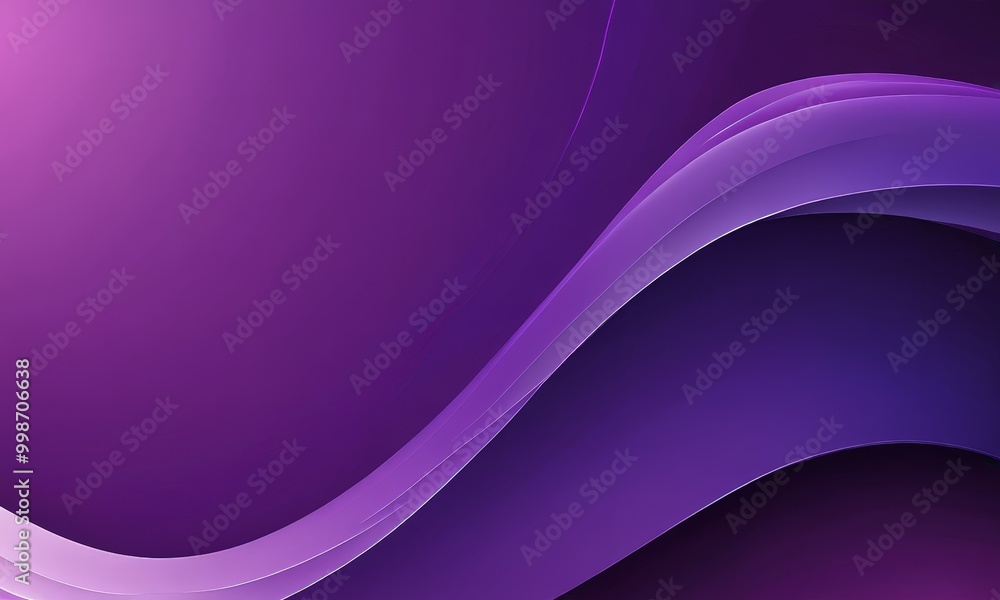 Fototapete a gradient of purple hues, transitioning from a deep purple at the top to a lighter shade at the bot
