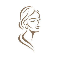  Woman Silhouette Logo Exotic Beautiful Woman logo Body Silhouette Logo