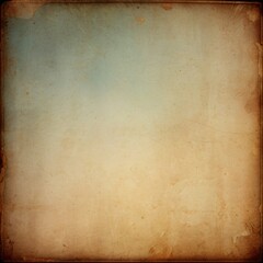 Obraz premium Vintage distressed old photo light leaks, film grain, dust and scratches texture overlay with vignette border