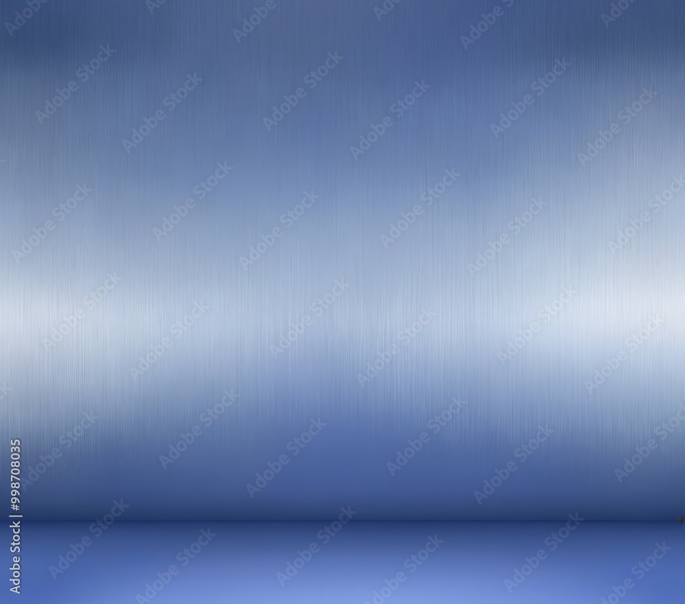 Poster a gradient background transitioning from a deep blue at the top to a lighter shade at the bottom, creating a sense of depth and movement