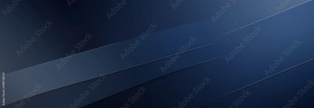Poster a dark blue gradient background with diagonal lines intersecting at various angles, creating a sense of depth and movement