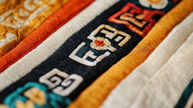 Mongolian deel fabric patterns: vibrant textile art for cultural enrichment and design inspiration