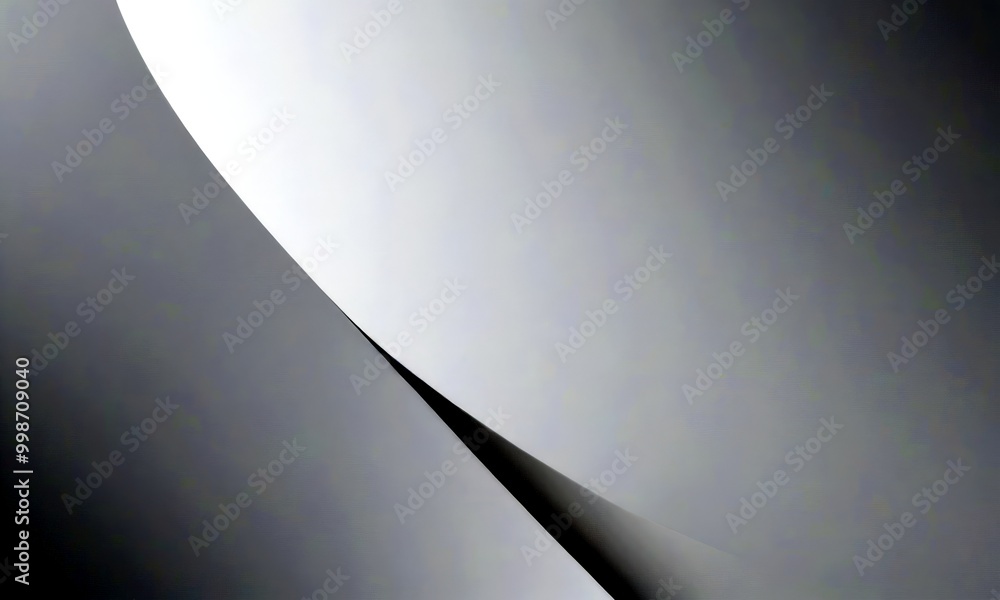 Poster a minimalist design with a gradient of gray, transitioning from a lighter shade at the top left to a