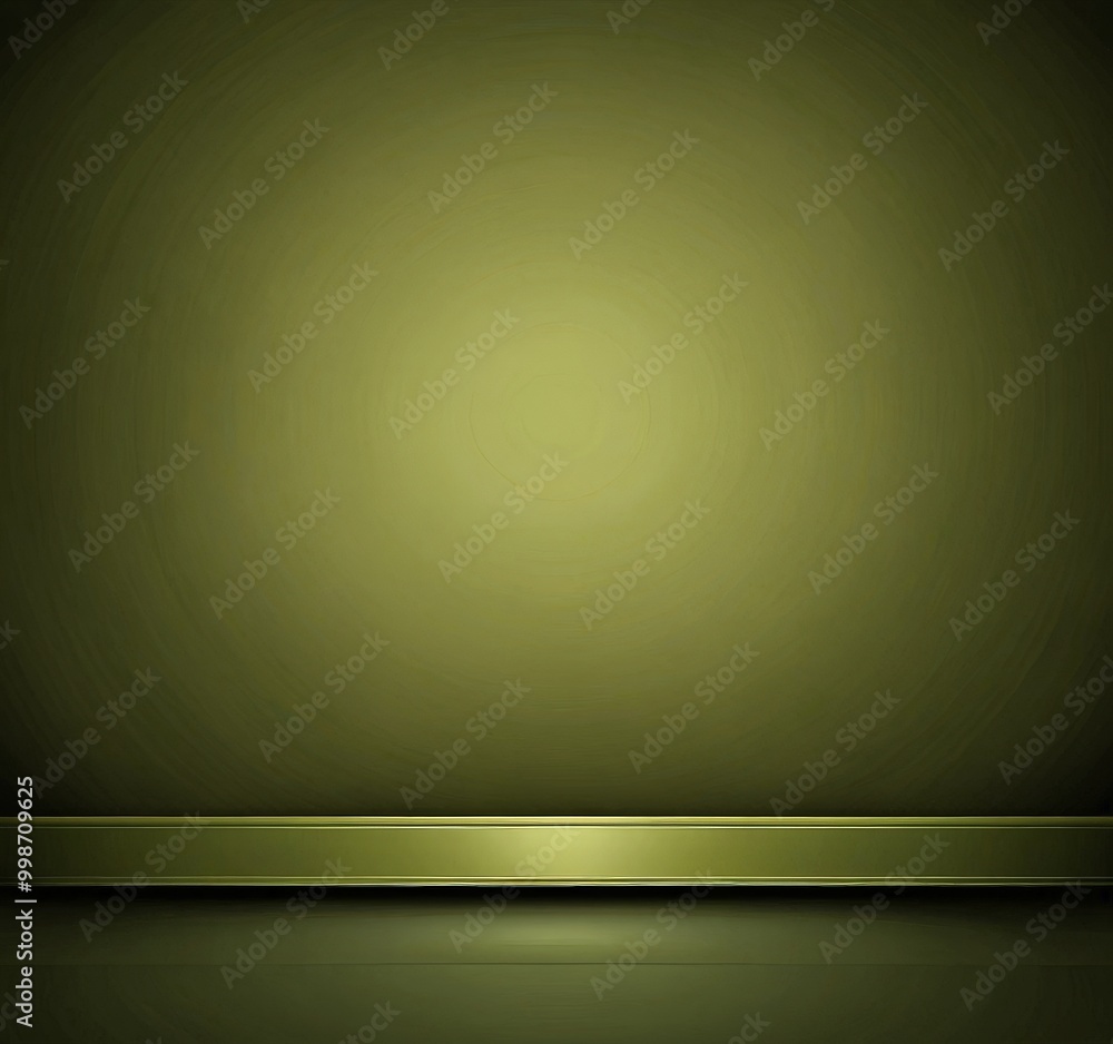 Aufkleber A dark green gradient background with a horizontal line of gold or silver, creating a reflective surface