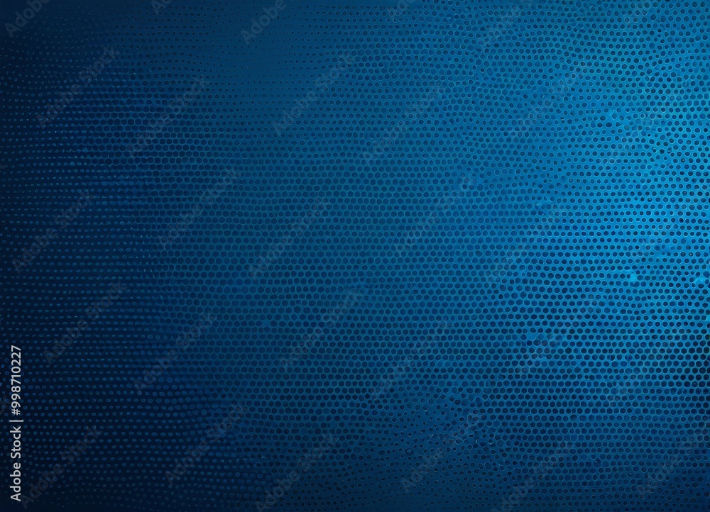 Aufkleber a close-up view textured surface with a blue gradient background The surface is composed of small circular dots arranged in a grid-like pattern, creating a sense of
