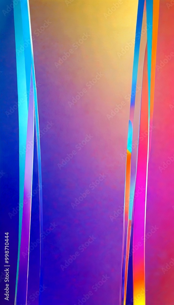 Poster a gradient background with a gradient of purple, pink, and blue hues the top half of a gradient of p