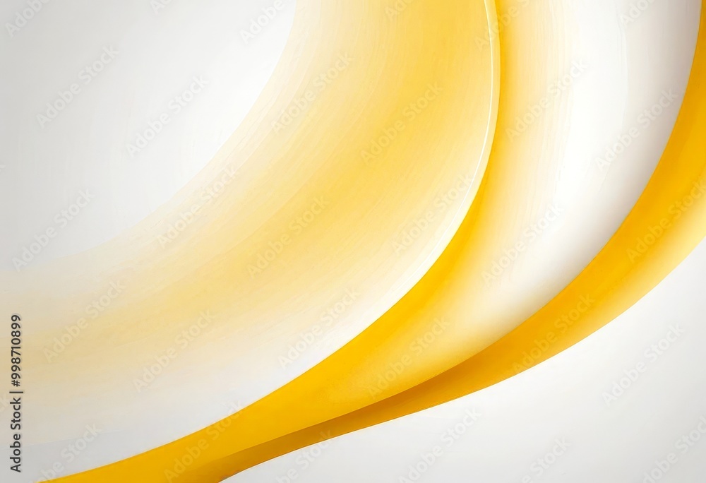 Aufkleber a gradient of yellow and white, with the yellow being more prominent in the center and gradually fading towards the edges, creating a sense of depth and movement