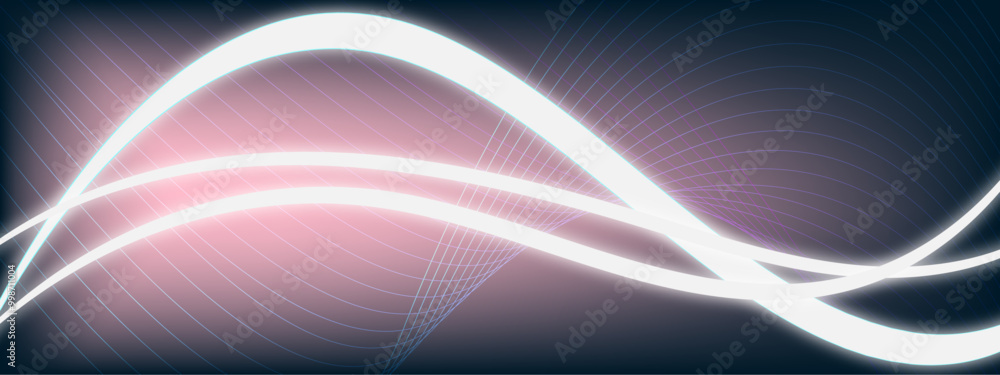 Poster abstract modern color and drack black energy white light wave line background design. high speed lig