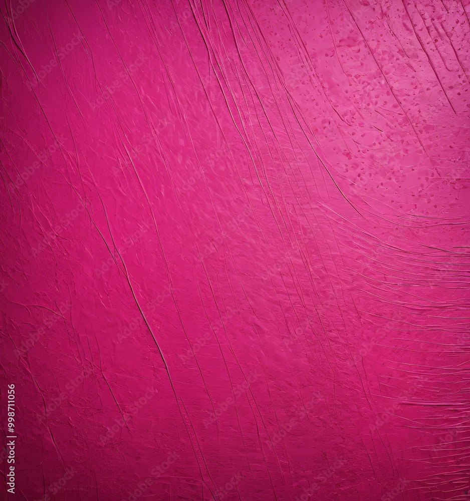 Leinwandbilder a close-up view of a textured pink surface with a diagonal pattern of vertical lines.
