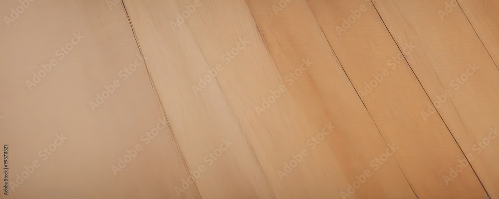 Poster a close-up view wooden surface with a diagonal pattern of light-colored wood planks